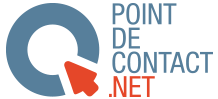 Logo de la plateforme point de contact.net
