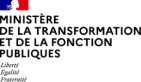 Logo du ministère de la transformation et de la fonction publiques